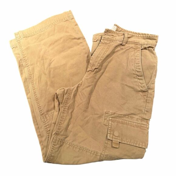 Gap Other - Vintage Gap Heavyweight Cargo Khaki Pants Y2K Skater Double Knee 28” x 30”
